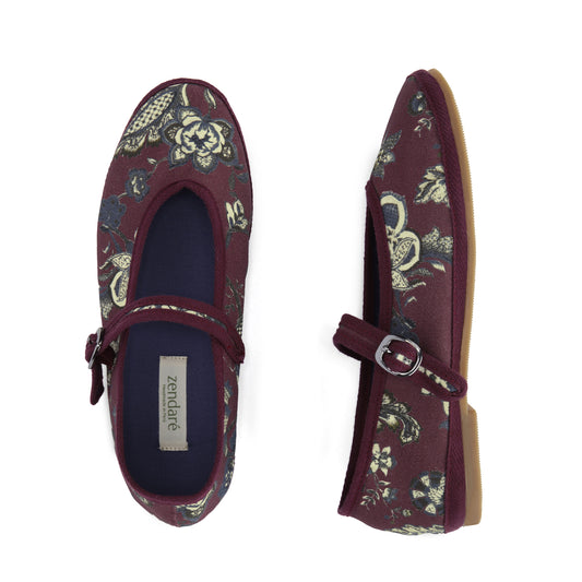 Ballerinas Celine - Guinda Herbario EDICIÓN LIMITADA