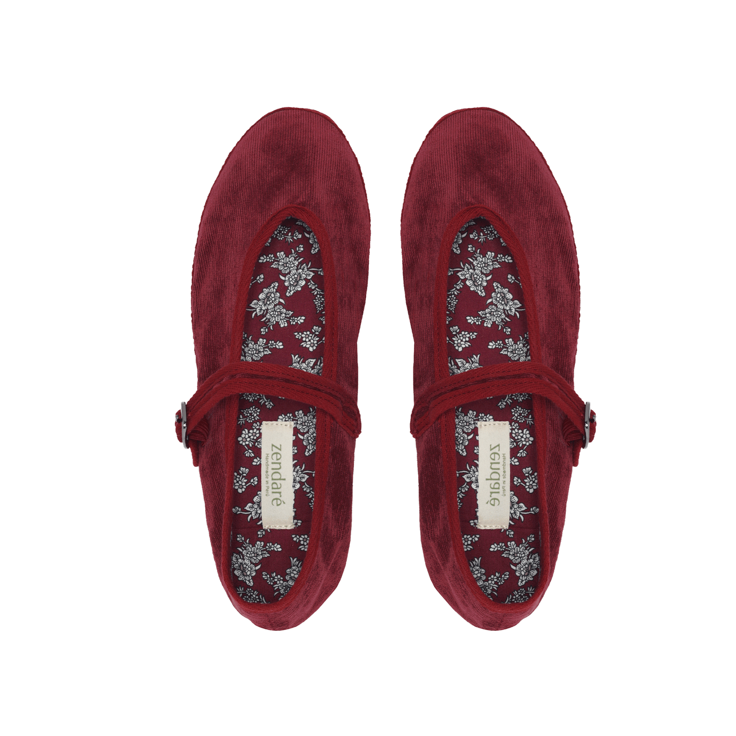 Ballerinas Celine - Corduroy Merlot