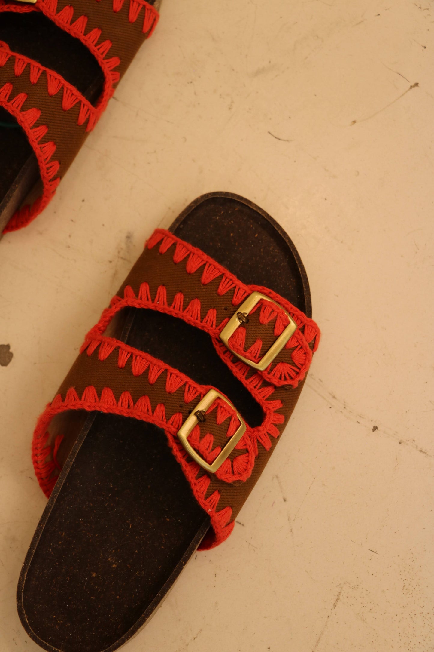 Siena Sandal Terra-coral
