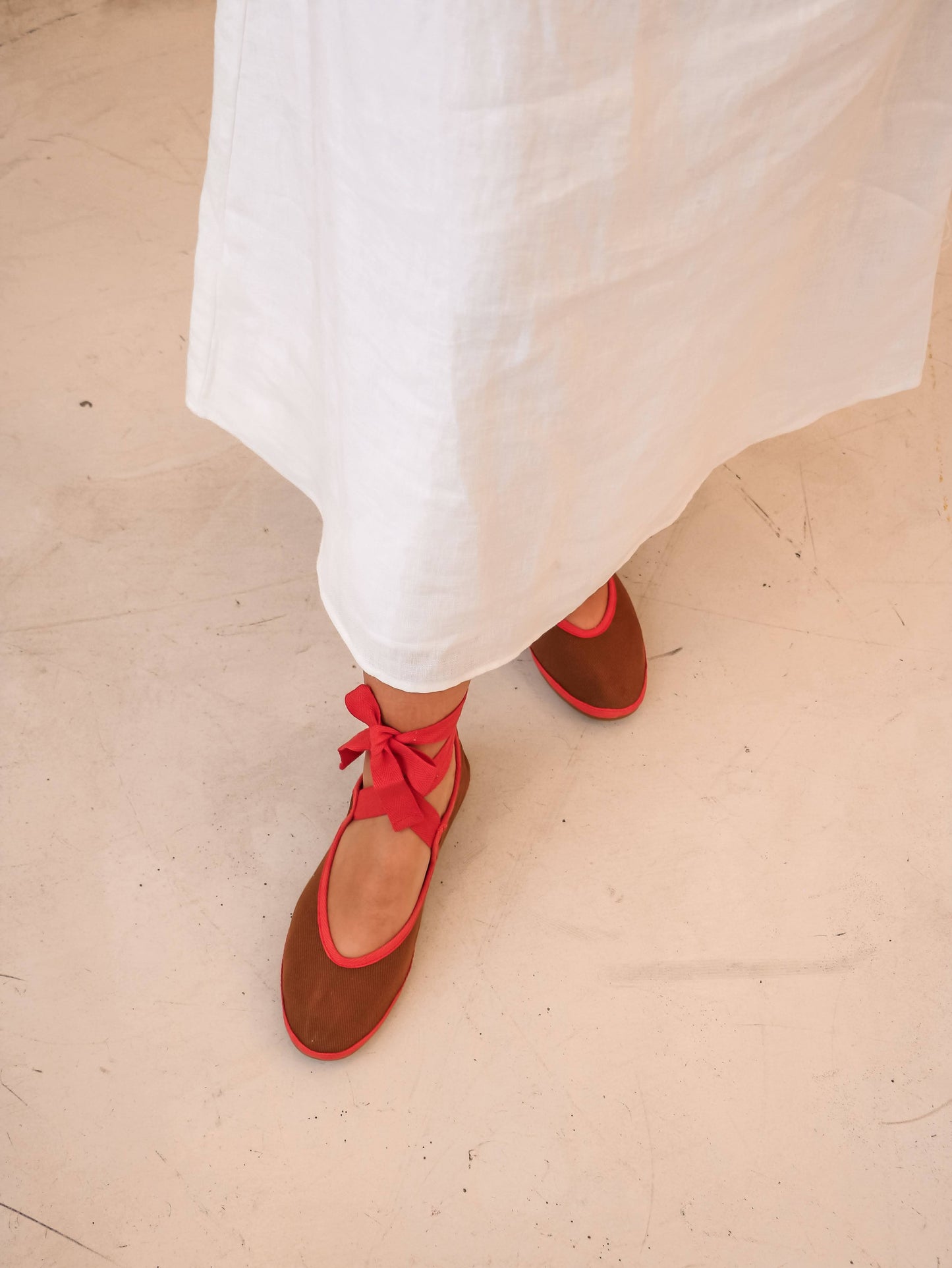 Ballerinas Sofía - Terra-coral