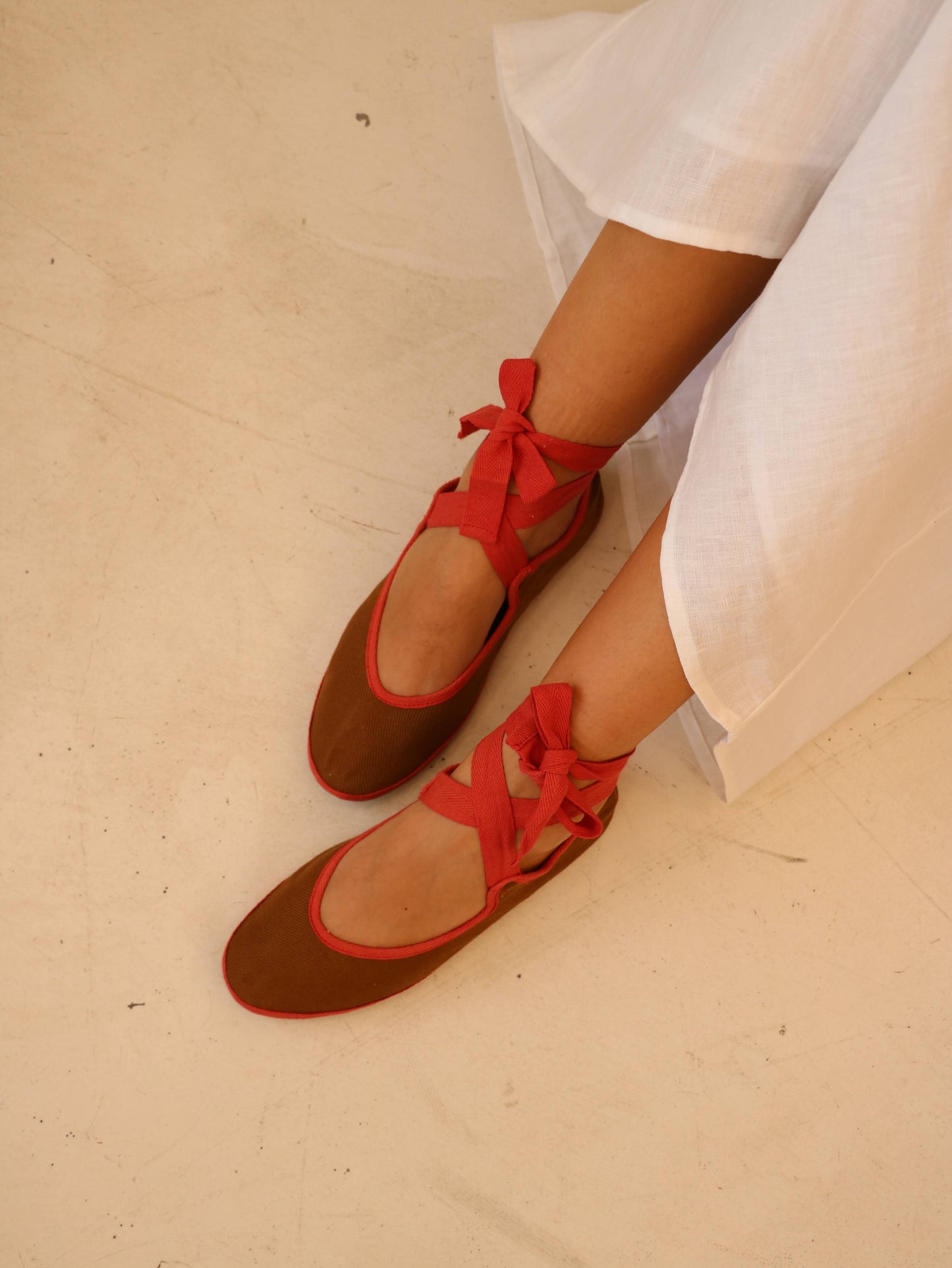 Ballerinas Sofía - Terra-coral