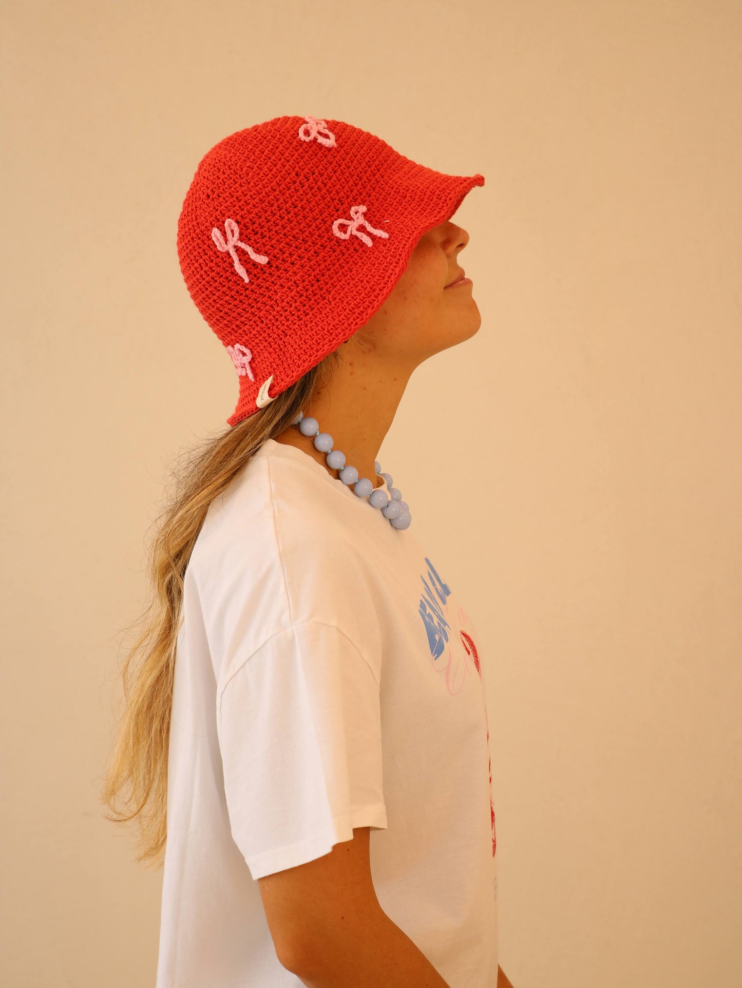 Coquette Bucket Hat Cherry