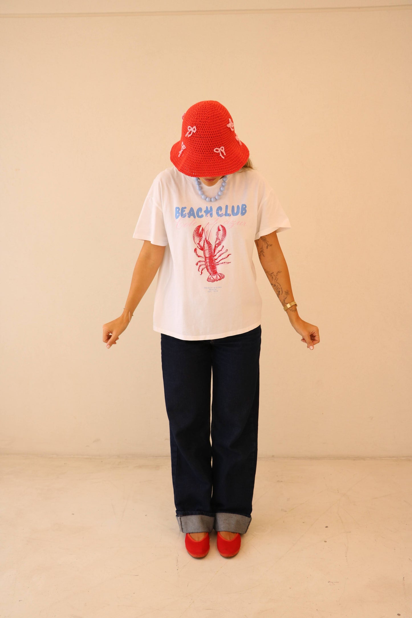 Coquette Bucket Hat Cherry