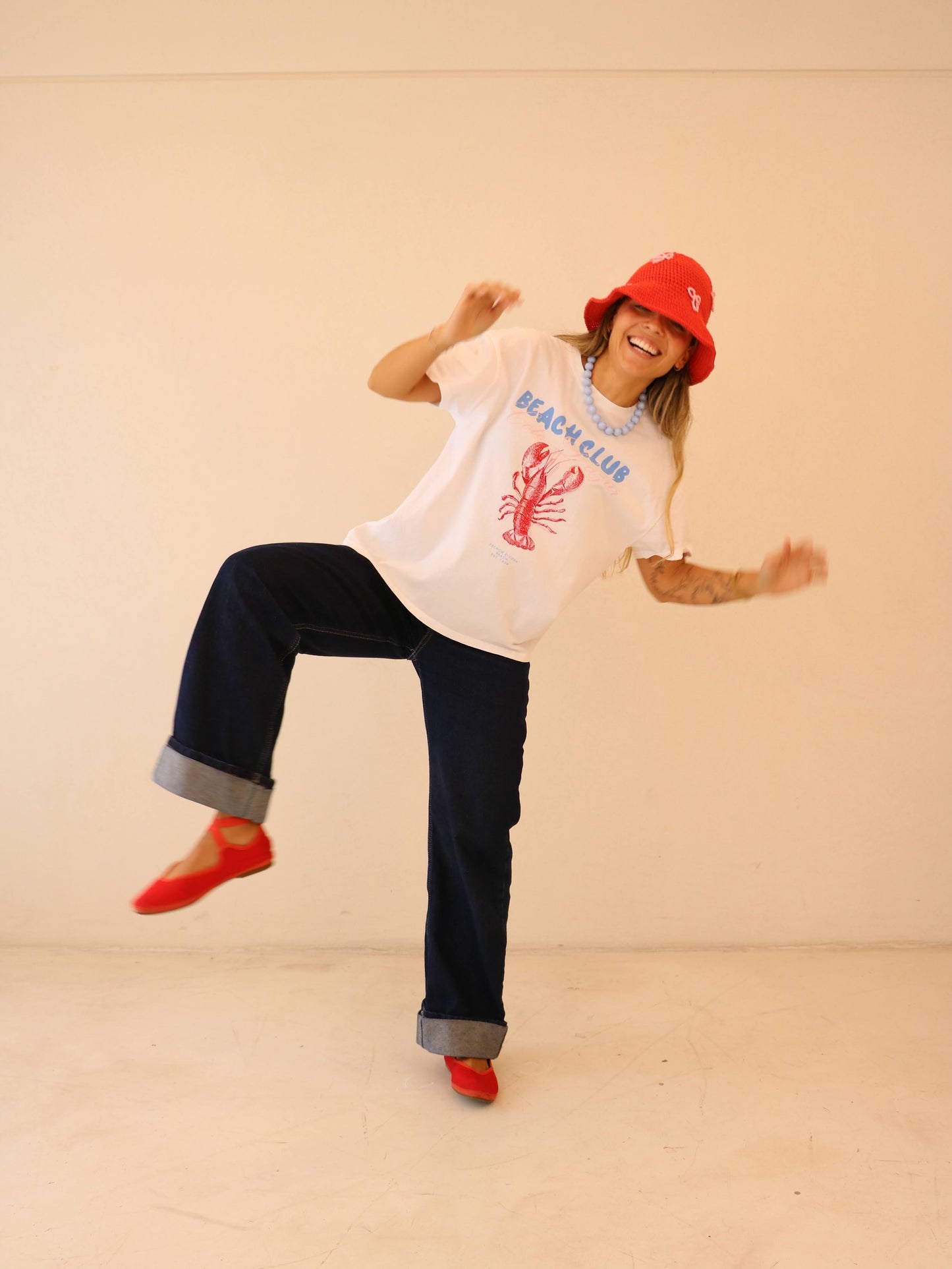 Coquette Bucket Hat Cherry