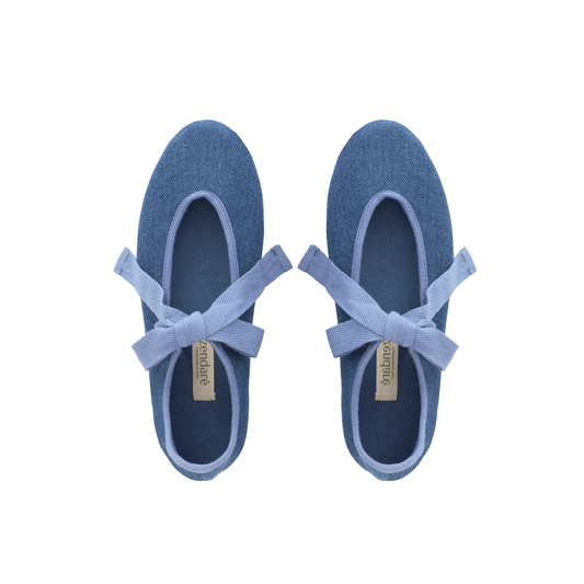 Ballerinas Maria - Denim Ocean