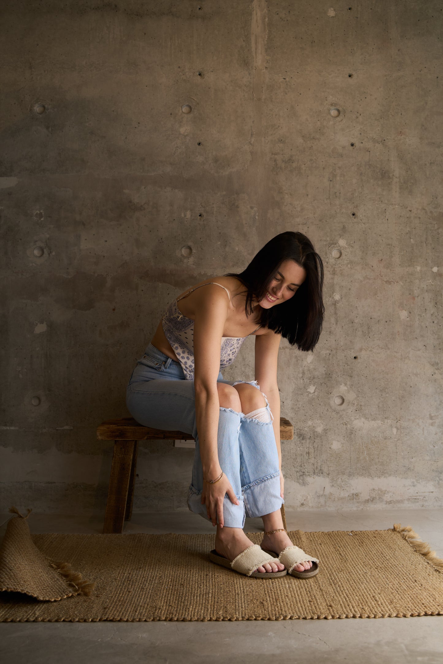 Elena sandal Natural FINAL SALE