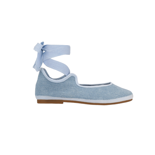 Ballerinas Sofía - Denim Cielo
