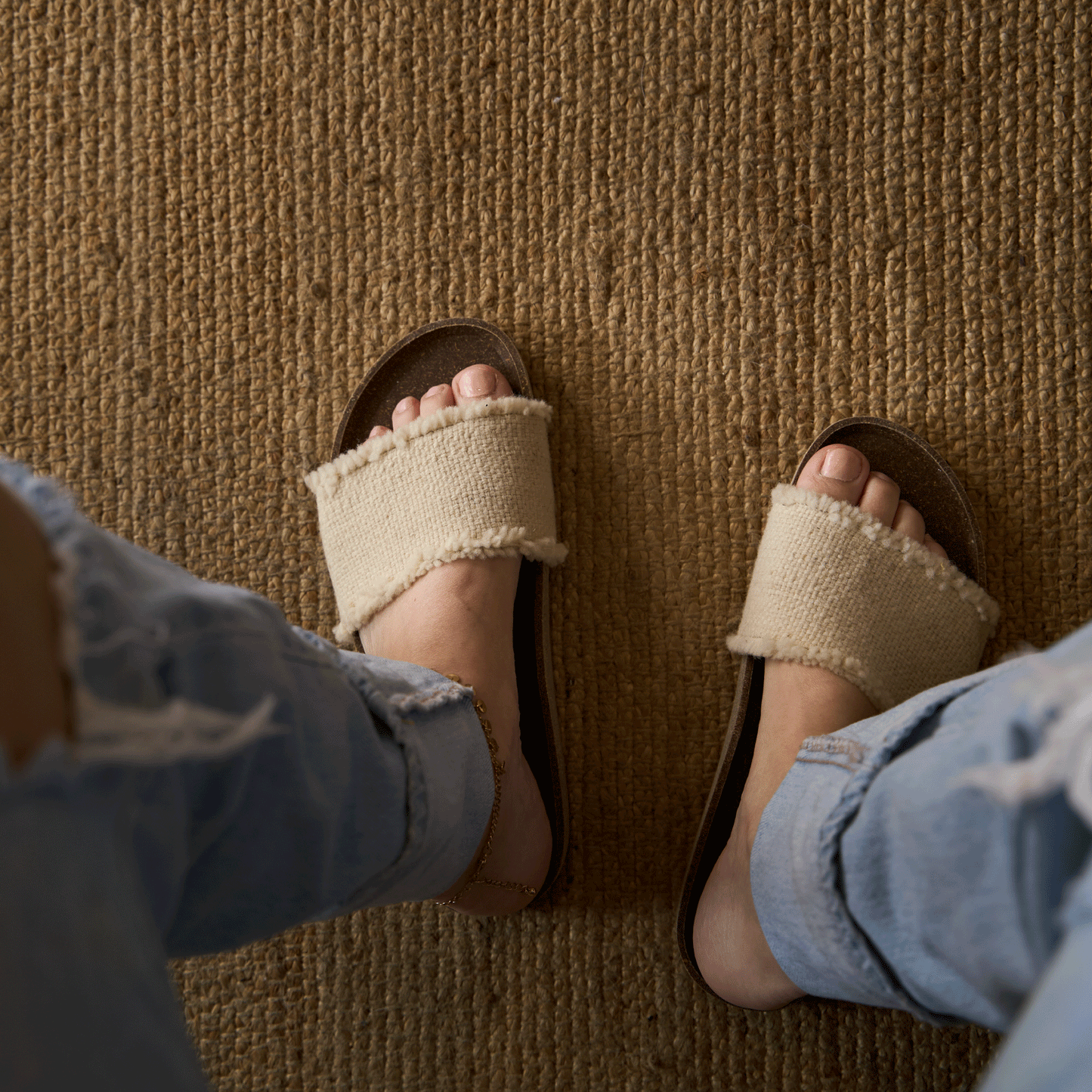 Elena sandal Natural FINAL SALE
