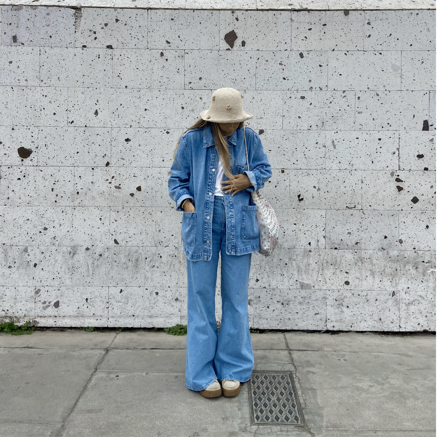 Florentina Bucket Hat Natural